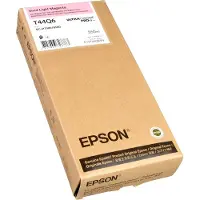 Epson Ink inktpatroon, helder magenta, T 44Q, 350 ml. Artikelnummer: T44Q6N