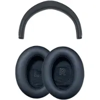 INF Oorkussens en hoofdbandkussen voor Bose QC Ultra zwart