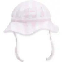 BOSS Babyhoedje van gestreepte katoenen jersey