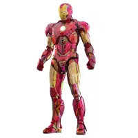Hot toys Iron Man Marvel Mark Vi Fractal Armor Exclusive Movie Masterpiece Diecast Figuur 1/6 33 Cm