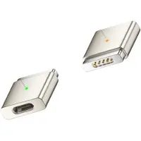 INF USB-C naar MagSafe 2 Adapter 100W - Laad uw MacBook moeiteloos op Starlight