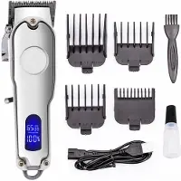 INF Tondeuse/trimmer met accessoires - Stil en oplaadbaar Silver