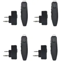 Semoic 4X Walkie Talkie Draadloze PTT-Headset Oortelefoon Handsfree K-Stekker voor Microfoon-Headsetadapter