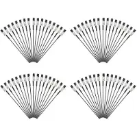 Semoic 160 Stuks Alligator Clip Sticks voor Gundam Model Schilderen voor Airbrush Spuiten Hobby Modellering Onderdelen voor DIY Card Foto Memo