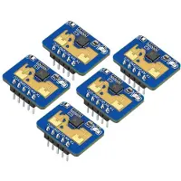Zandona 5 Stuks LD2410C Sensormodules voor Aanwezigheidsdetectie, 24 GHz ISM-Band Millimetergolf Radarsensor, Contactloze Seriële Poort