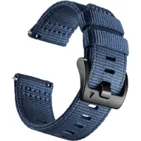 INF Nylon horlogeband voor Garmin Forerunner 255/265/245 Smartwatch Blue S