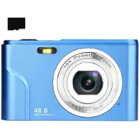 INF DC311 Compact Digitale Camera met 32GB TF-kaart Blue