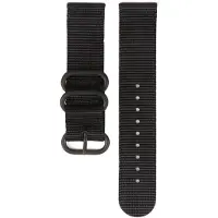 INF Nylon horlogeband voor Suunto 7 en Suunto 9 Black