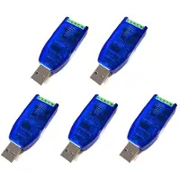 Semoic 5X IndustriëLe USB Naar RS485 RS232 Converter Upgrade Bescherming RS485 Converter Compatibiliteit V2.0 Standaard -485 Connector