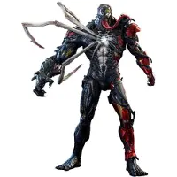 Hot toys Figuur AC04 - Marvel Comics - Marvel's Spider-Man : Maximum Venom -Venomized Iron Man Standard Version