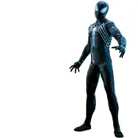 Hot toys Figuur VGM56B - Marvel's Spider Man 2 - Peter Parker Black Suit Deluxe Version
