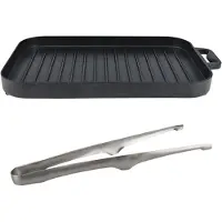 Semoic Mini grillpan set - Dikwandige constructie, Hittebestendig, Antiaanbaklaag