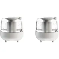 Semoic 2X 4L Luchtbevochtiger USB Aromatherapie Luchtbevochtiger Luchtbevochtigers voor Thuis Luchtreiniger met LED-Lamp Desktop Mistmaker, Wit