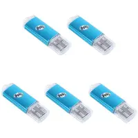 Semoic 5X USB-Geheugenstick Flash Pen Drive U-Schijf voor PS3 voor PS4 PC TV Kleur: Blauw Capaciteit: 16 GB
