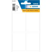 Herma Multipurpose-etiketten, 40 x 55 mm, wit, permanent hechtend, om met de hand te b - 20 stuks