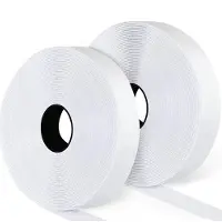 INF Klittenband met zelfklevende tape Wit 3 cm / 8 m