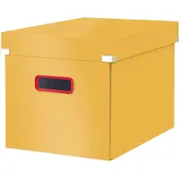 Leitz Cosy Click & Store kubus grote opbergdoos, geel