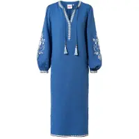 Mart Visser Caroline Tensen Como Jurk Blauw