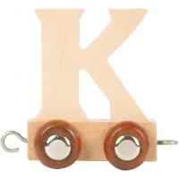 Small Foot - Houten Lettertrein - K - 12 stuks