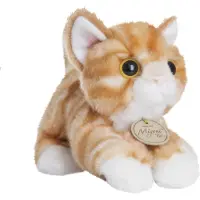 Aurora Chat MiYoni orange/blanc 20 cm