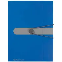 Herlitz Easy Orga To Go 3-klepsmap A4 PP Staand 24,5 (B) x 1 (D) x 32 (H) cm Blauw