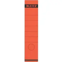 Leitz Rugetiket 62x285mm zelfkl rood | 10 stuks