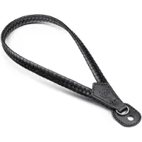 Leica Wrist Strap Leather Braided Black