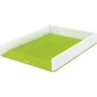 Leitz Brievenbak Leitz WOW A4 wit/groen | 4 stuks