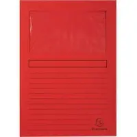 Exacompta A4 Subfolder Set - 100 Stuks (4 Eenheden)