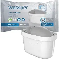 Wessper Protect waterfilter voor Brita Maxtra - Maxtra+ Waterzuivering Kraanwater 200L - Water Filter Patronen - Waterontharder - Waterontkalker