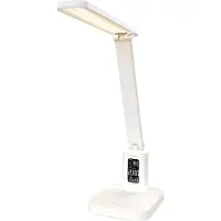 Nedis Dimbaar LED-bureaulamp met spiegel, 3 standen, oplaadbaar