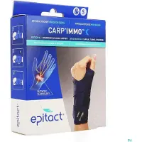 Epitact Carp'Activ Soepele Polsbrace voor de Nacht Links Small 1 St Verband(en)