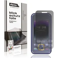 Dipos – Matte Privacy Screenprotector geschikt voor GFive G96 | Anti-Spy Beschermfolie