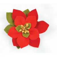 SIZZIX Bigz Die Build a Bloom Poinsettia ontworpen door Pete Hughes