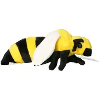 Merkloos Knuffeldier wespen 20 cm - Knuffeldier