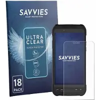 Savvies - Screenprotector voor Stonex S60 - Folie Beschermfolie transparant 18 Stuks