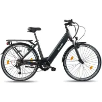 Sharp Urban elektrische stadsfiets 10.4Ah 28 inch zwart