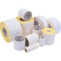 Zebra 3007205-T (Z-Select 2000T) Etiket Zwart op wit (70 mm x 32 mm) 4 rollen