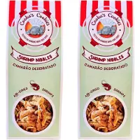 Cooka's Cookies Cooka Cookie's 100% natuurlijke gedroogde hondensnacks van verse garnalen-2-PACK