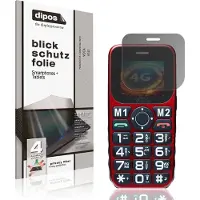 Dipos – Matte Privacy Screenprotector geschikt voor VOCA V141 | Anti-Spy Beschermfolie