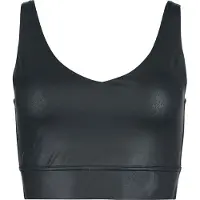 Black premium by emp Top - Essential Faux Leather cropped Top - S tot XXL - voor Vrouwen - zwart - Maat L