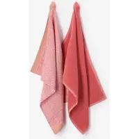 Sissy-Boy Lichtroze handdoek en theedoek Terry
