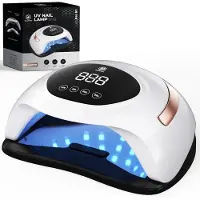 Beeperfect UV Lamp Gelnagels - Nagellamp - Nagellamp UV Led - Nageldroger - Reflecterende Bodem - Rose Goud