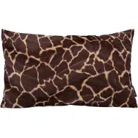 Gek op kussens! Sierkussen furry giraffe | 30x50 cm | polyester