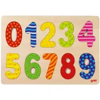 Goki Einlegepuzzle Zahlen 0-9