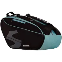 Softee Max Padel Racket Bag Blauw,Zwart