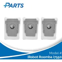 Plus.Parts iRobot Roomba i7550 Stofzakken (3 Stuks, alternatief voor 4626194 / 4640235)