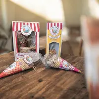 Cooka's Cookies Cooka`s Cookies-100% Natuurlijk Hondensnack box-4 luxe snack Voordeel verpakkingen met o.a Rund & Kip tonijn