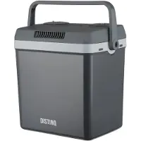 DistinQ Elektrische Koelbox voor Auto en Camping – Koelbox Elektrisch met Verwarmingsfunctie - 12v 230 Volt – 25L - Grijs