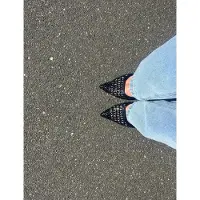 Bianco Slingpumps 'Maralyn' zwart